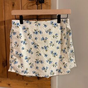 Floral Print Women's Skort